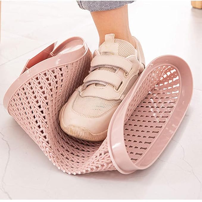 Durable Round Waste Bin with Built-In Trash Bag Dispenser | Perfect for Bathrooms, Kitchens and Living Spaces